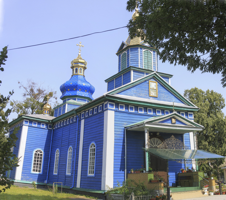 село Білозір'я Святопреображенська церква