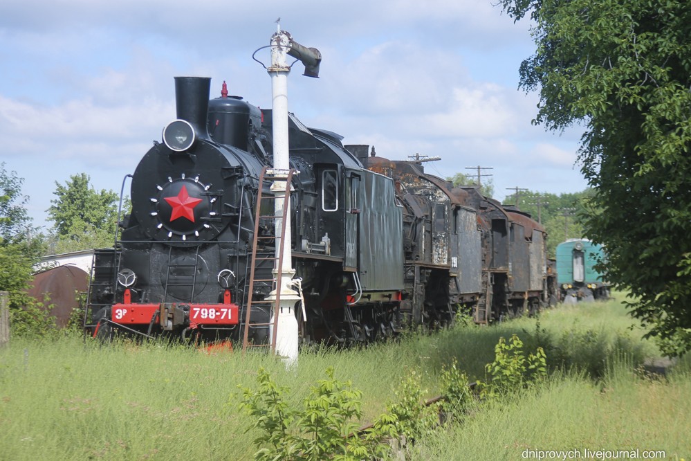 Паровози в Цвіткове