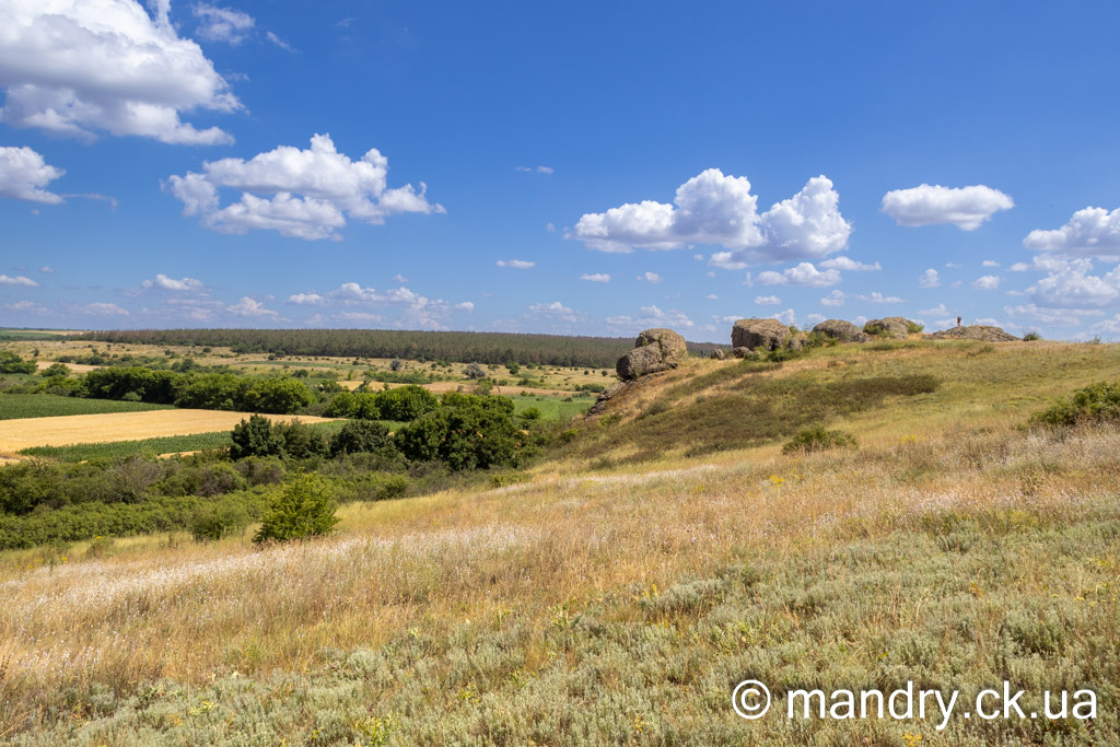 Лозуватські скелі біля села Лозуватка