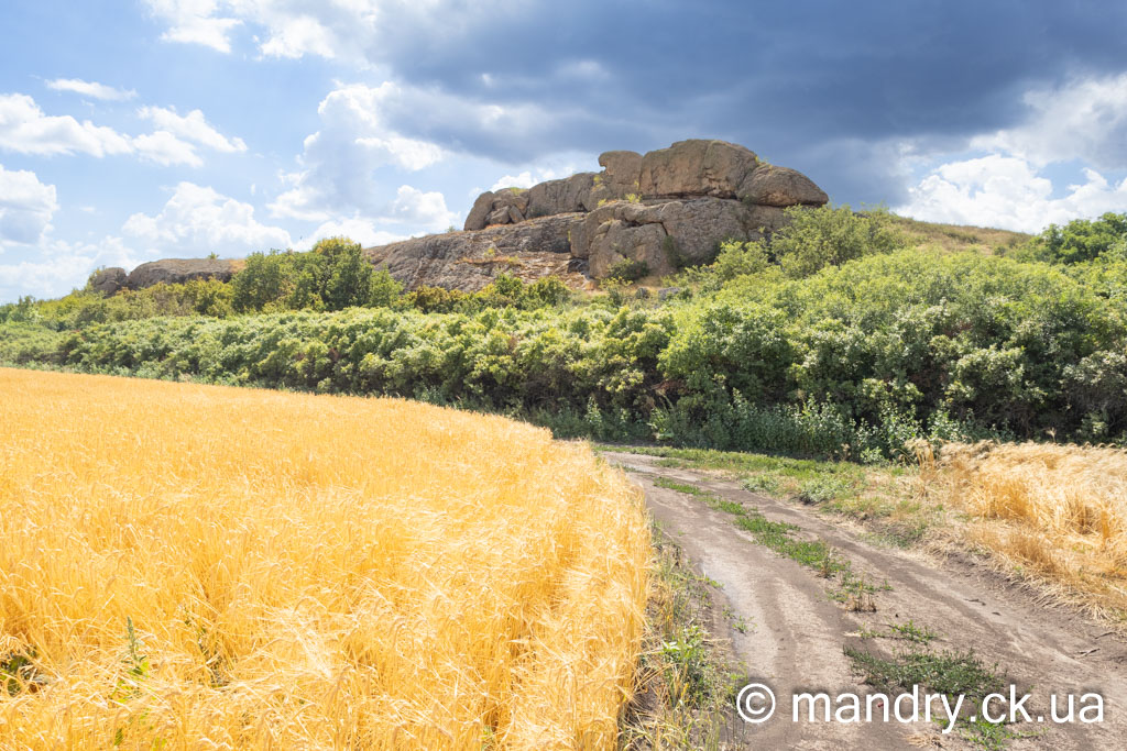 Панорама Лозуватських скель